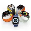 Pulseira magnética Dux Ducis para Apple Watch SE, Series 9, 8, 7, 6, 5, 4, 3, 2, 1 (41, 40, 38 mm) versão LD - preto-amarelo