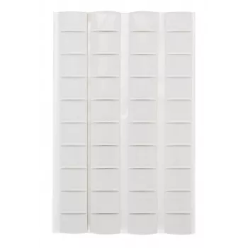 Pastilhas adesivas Deli para montagem, 54 unidades, branco