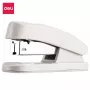 Deli agrafador de secretária D391002, branco, 25 folhas