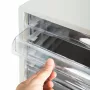 Unidade de gavetas de secretária Deli 5 gavetas 27,5x34x26 cm cinzento-claro