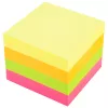 Deli Stick-up notas autoadesivas EA03303, 400 folhas, cores variadas, 5,1 x 5,1 cm
