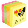 Deli Stick-up notas autoadesivas EA03303, 400 folhas, cores variadas, 5,1 x 5,1 cm