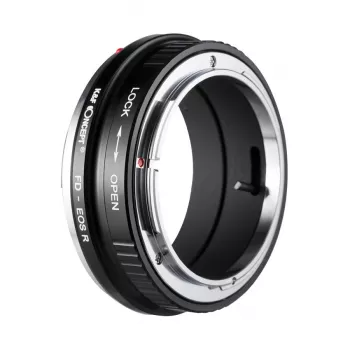 K&F Concept Adaptador de Objetiva Canon FD para Canon RF (Preto)