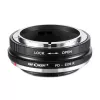 K&F Concept Adaptador de Objetiva Canon FD para Canon RF (Preto)