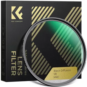 Filtro K&F Concept Black Diffusion 1/8 49mm HD Nano-Coating