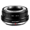 Adaptador de objetiva K&F Concept M42 para Nikon Z-Mount para Nikon Z5 Z6 Z7 Z50 Zfc Z9 Z8 Z30, preto