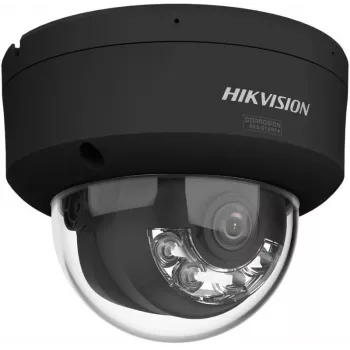 Câmara IP 6MP AcuSense ColorVu Hikvision DS-2CD2167G3-LIS2UY 2.8mm preta