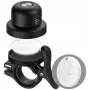 Campainha inteligente para bicicleta MiLi MiBell AND com alarme antifurto e localização GPS, preta