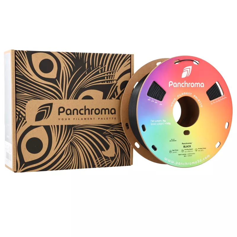 Filamento para impressora 3D Polymaker Panchroma CoPE, 1,75 mm, 1 kg, preto