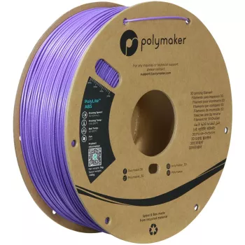 Filamento para impressora 3D Polymaker PolyLite ABS, 1,75 mm, 1 kg, Galaxy Purple