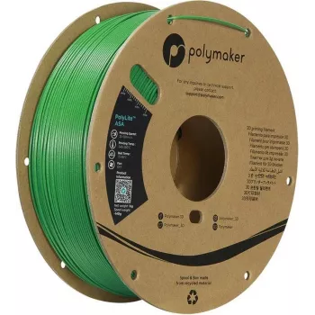 Filamento para impressora 3D Polymaker PolyLite ASA, 1,75 mm, 1 kg, Galaxy Green