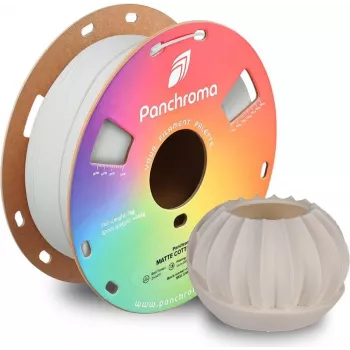 Polymaker Panchroma PLA Matte 1,75 mm Cotton White 1 kg