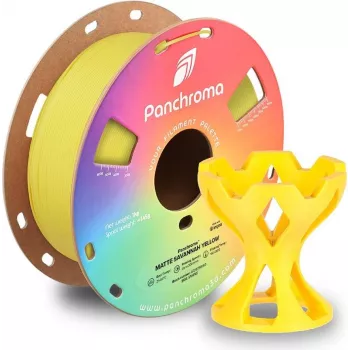Filamento para impressora 3D Polymaker Panchroma PLA Matte 1,75 mm 1 kg Savannah Yellow