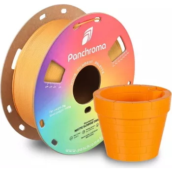 Filamento Polymaker Panchroma PLA Matte 1,75mm, Sunrise Orange, 1kg