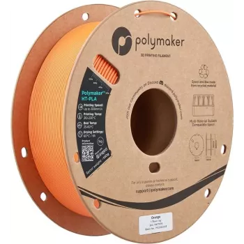 Filamento Polymaker HT-PLA 1,75 mm laranja 1 kg
