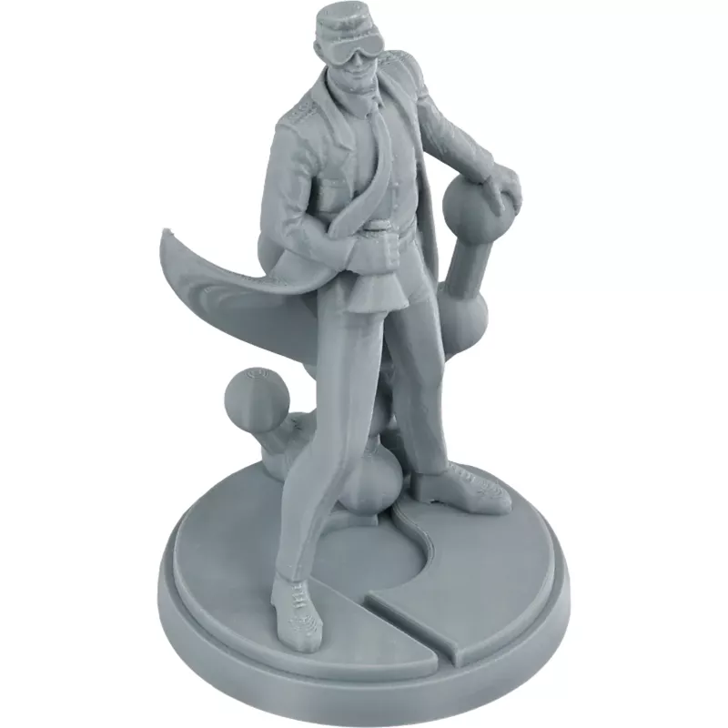 Filamento para impressora 3D Polymaker PETG, 1,75 mm, 1 kg, cinzento