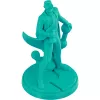 Filamento para impressora 3D Polymaker PETG, 1,75 mm, 1 kg, azul-petróleo (PB05009)