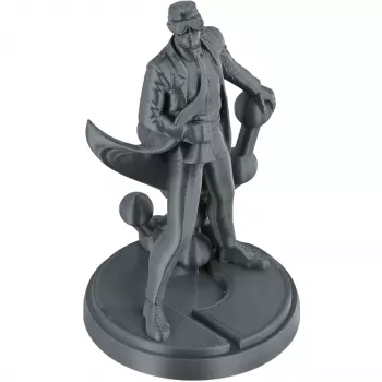 Filamento para impressora 3D Polymaker PETG, 1,75 mm, 1 kg, prateado (PB05010)