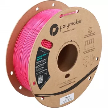 Filamento para impressora 3D Polymaker PETG, 1,75 mm, 1 kg, Magenta (PB05017)