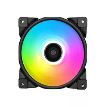 PCCOOLER Ventoinha de caixa Halo FRGB 120mm - 1000-2000 RPM - 29,1 dBA - 68 CFM