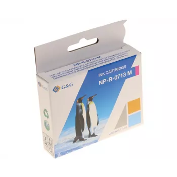 G&G Ninestar cartucho de tinta compatível para Epson T0713 (C13T07134012) - magenta