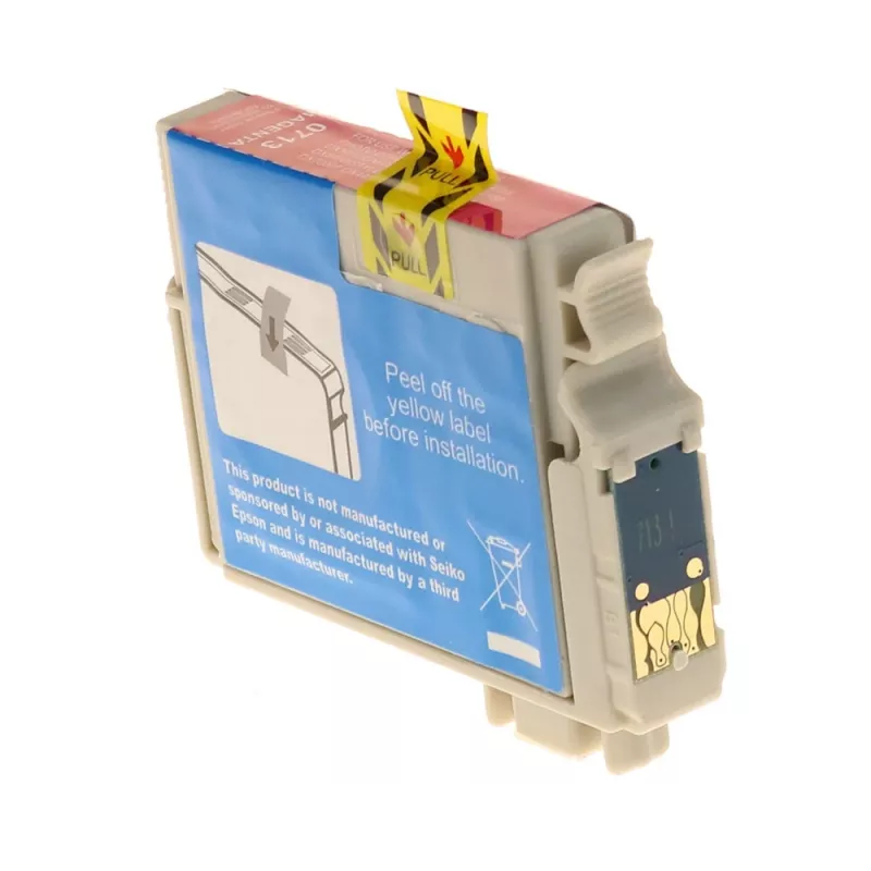 G&G Ninestar cartucho de tinta compatível para Epson T0713 (C13T07134012) - magenta