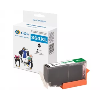 G&G Ninestar cartucho de tinta compatível XL para HP 364XL / CB321EE