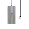 ORICO XDR docking station USB-C 12-em-1 com RGB, 2x HDMI 4K 60Hz, VGA, RJ45 Gigabit, leitor de cartões SD/microSD, 100W PD, cinzento