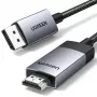 Ugreen DP119 Cabo adaptador DisplayPort para HDMI 4K 60Hz 1 m cinzento