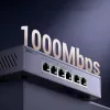 Ugreen Comutador Gigabit Ethernet de 6 portas com PoE+ - cinzento