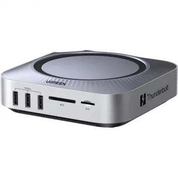 Estação de acoplamento UGREEN Maxidok 10-em-1 Mac Mini Thunderbolt 5 para M4/M4 Pro