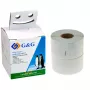 Rolo de etiquetas compatível G&G para DYMO 99012, S0722400 - 36 x 89 mm papel térmico direto, branco, adesivo permanente, 520 etiquetas