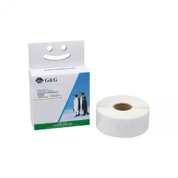 Rolo de etiquetas compatível G&G 19mm x 51mm branco papel térmico direto adesivo permanente etiquetas de endereço 500 etiquetas por rolo substituto de DYMO 11355 S0722550 BM-D-G-11355
