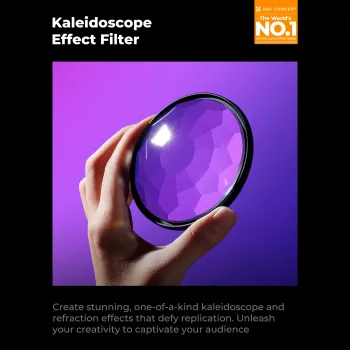 Filtro de efeito caleidoscópio Nano-B K&F Concept 77 mm