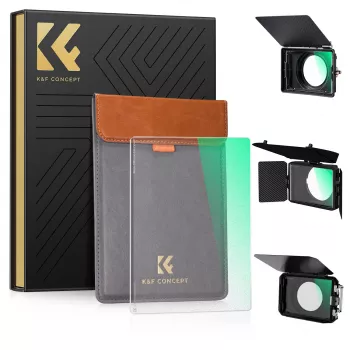 Filtro K&F Concept Black Diffusion 1/8 4x5.65 polegadas para Matte Box