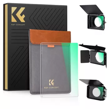 Filtro K&F Concept Black Mist 1/4 4x5.65 polegadas para Mattebox (KF01.2451)