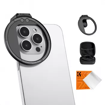 Clipe de filtro magnético K&F Concept para smartphones 67mm preto KF01.2675