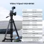 Tripé de vídeo profissional K&F Concept com cabeça fluida 192cm KF09.147