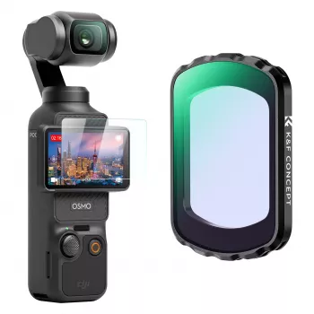 Filtro noturno de corte de poluição luminosa K&F Concept magnético para DJI Osmo Pocket 3 (KF01.2702)