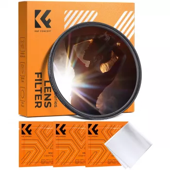 Filtro de brilho estelar arco-íris flare K&F Concept Nano-B MRC 82mm
