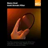 Filtro de efeito de rasto dourado K&F Nano-X MRC 52mm
