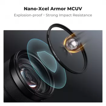 Filtro UV MRC Nano-X K&F 62mm (KF01.2745)