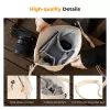 Bolsa Sling Crossbody 5L K&F Concept Bege para Câmara e Smartphone