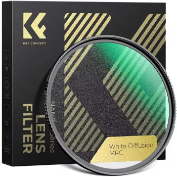 K&F Concept filtro de difusão HD White 52mm