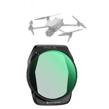 Filtro Polarizador Circular Nano-X CPL Ultra HD 8K K&F Concept para Drone DJI Air 3S KF01.2878