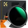 Filtro Híbrido 3-em-1 K&F Concept Nano-X MRC 77mm Fader ND2-32 + CPL + Black Diffusion 1/4