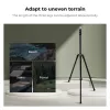 K&F Concept KF34.038S1 pack de 2 Tripés de Iluminação em Alumínio 200cm