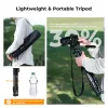 Tripé de Câmara Compacto K&F Concept para DSLR e Smartphone Preto