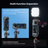 KF Protective Frame Mount Cage com 2x rosca de 1/4 de polegada 20 e suporte GoPro para Insta360 X5 / Kf31.182