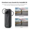 K&F Concept Pack de 2 protetores de lente em vidro temperado para Insta360 X5 KF31.185